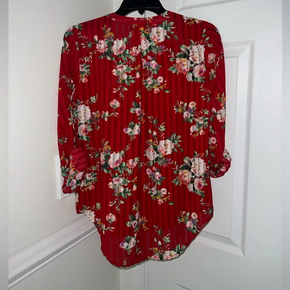 Sheer Button Up - Picture 3 of 3